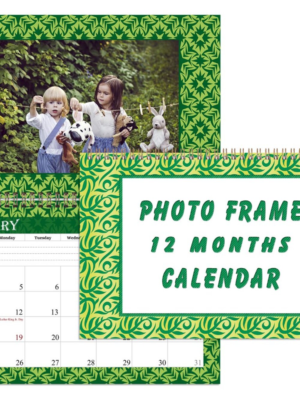 Personalized Custom 2027 Personalized Custom - 12 Months Calendar 8.5x11In. #06